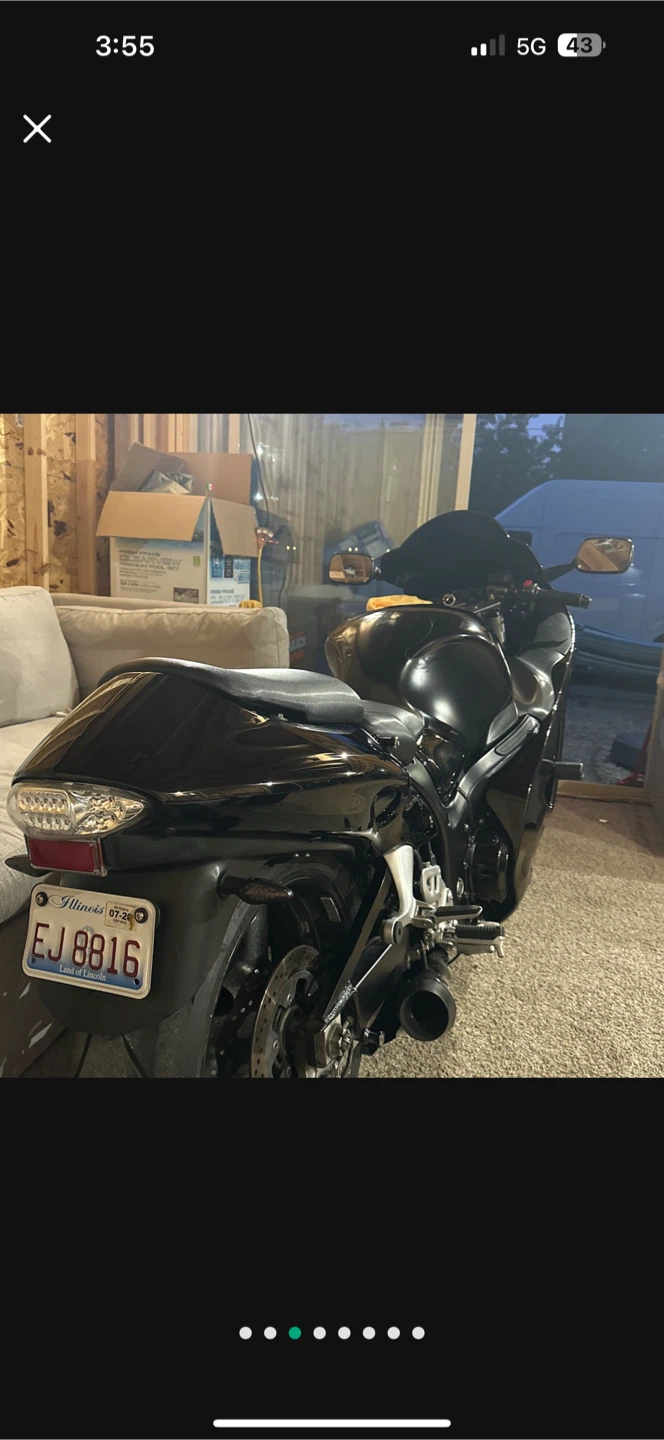 Suzuki Hayabusa Motorcycle - Black - photo 4