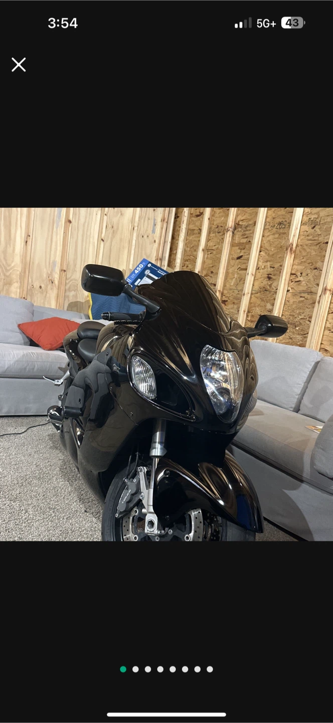 Suzuki Hayabusa Motorcycle - Black - photo 2