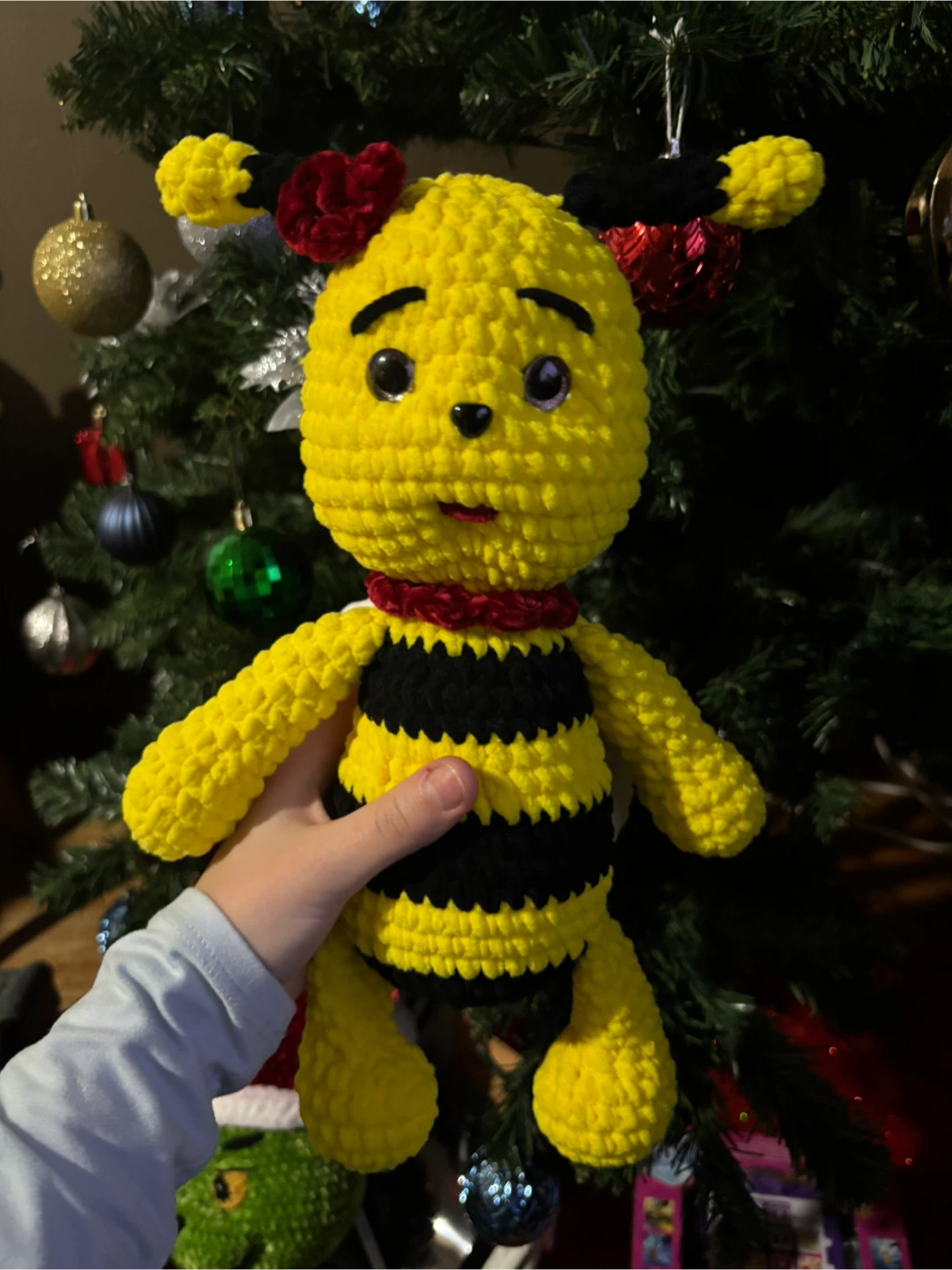 Handmade Crochet Bee Plushie