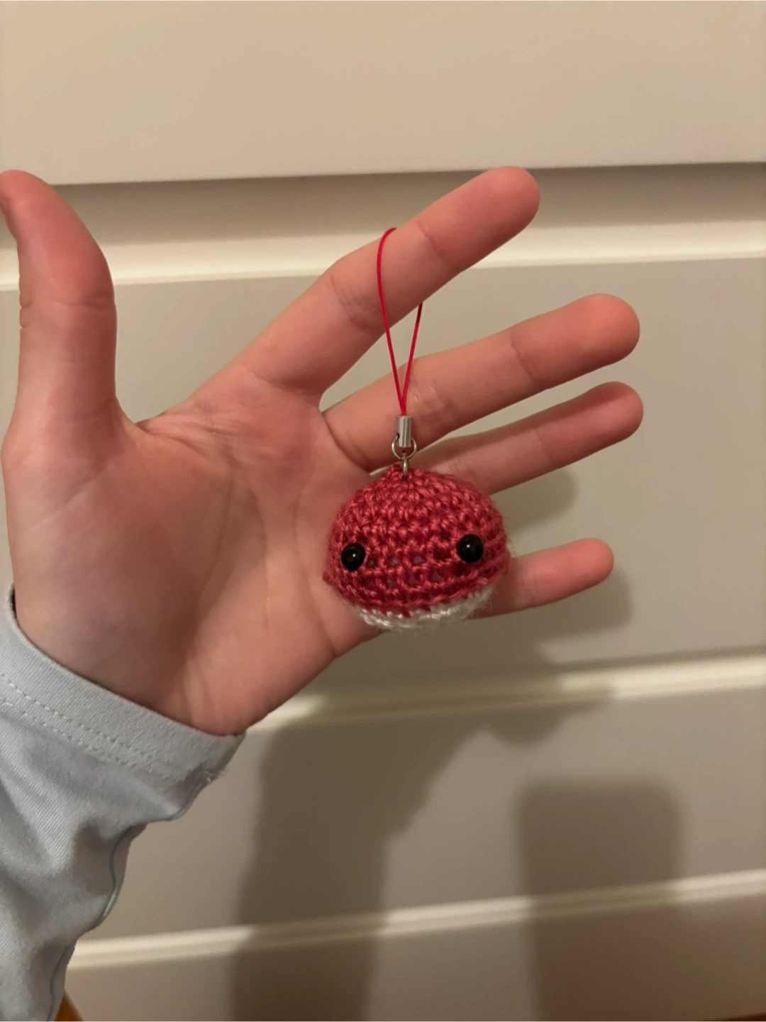 Handmade Crochet Whale Charm - photo 5