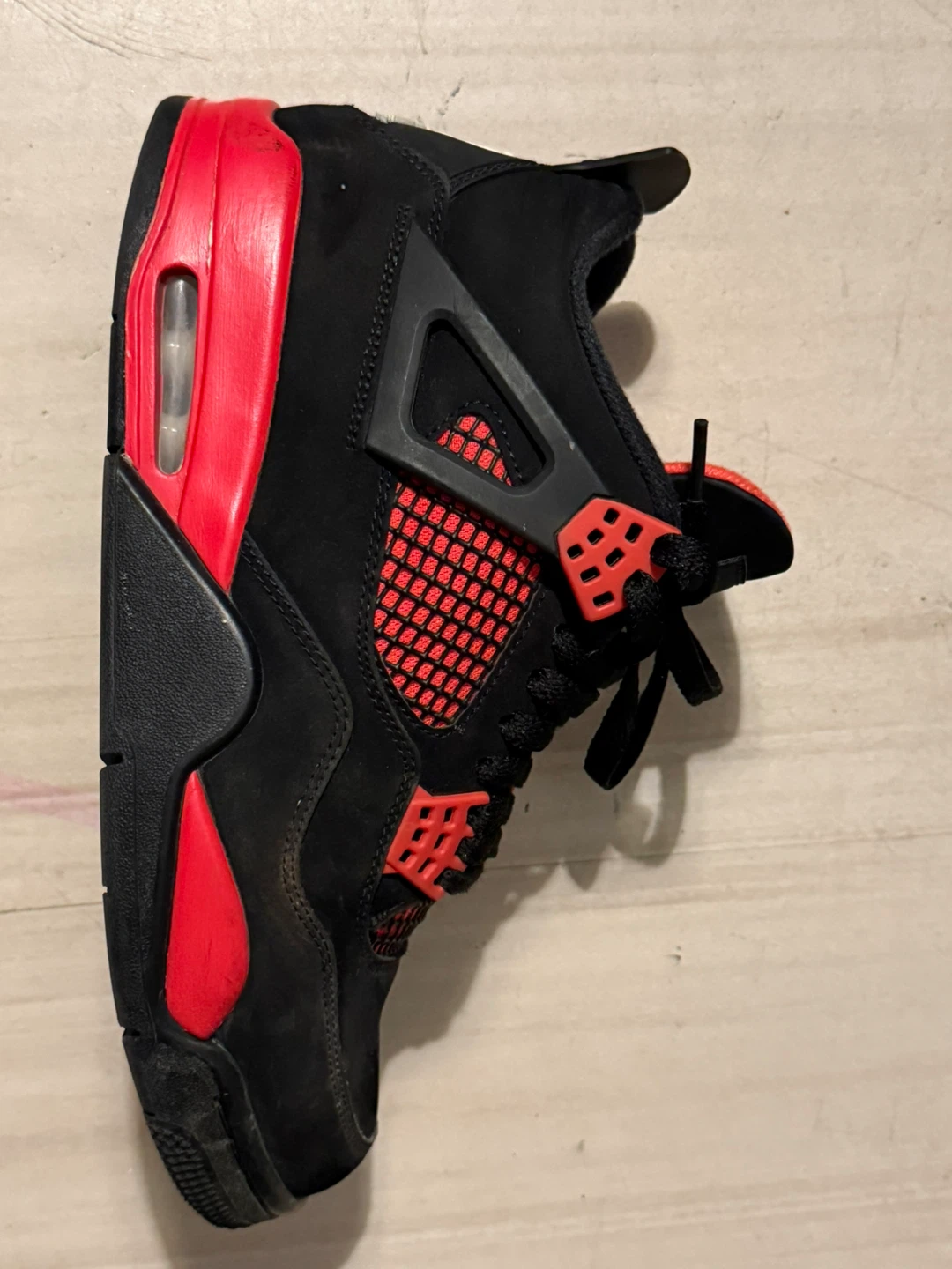 Jordan 4 Retro Red Thunder Size 8 - photo 3