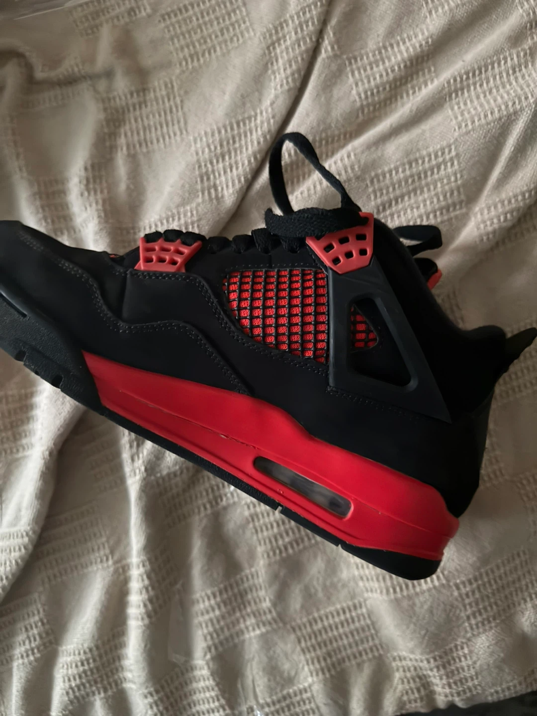 Jordan 4 Retro Red Thunder Size 8 - photo 5