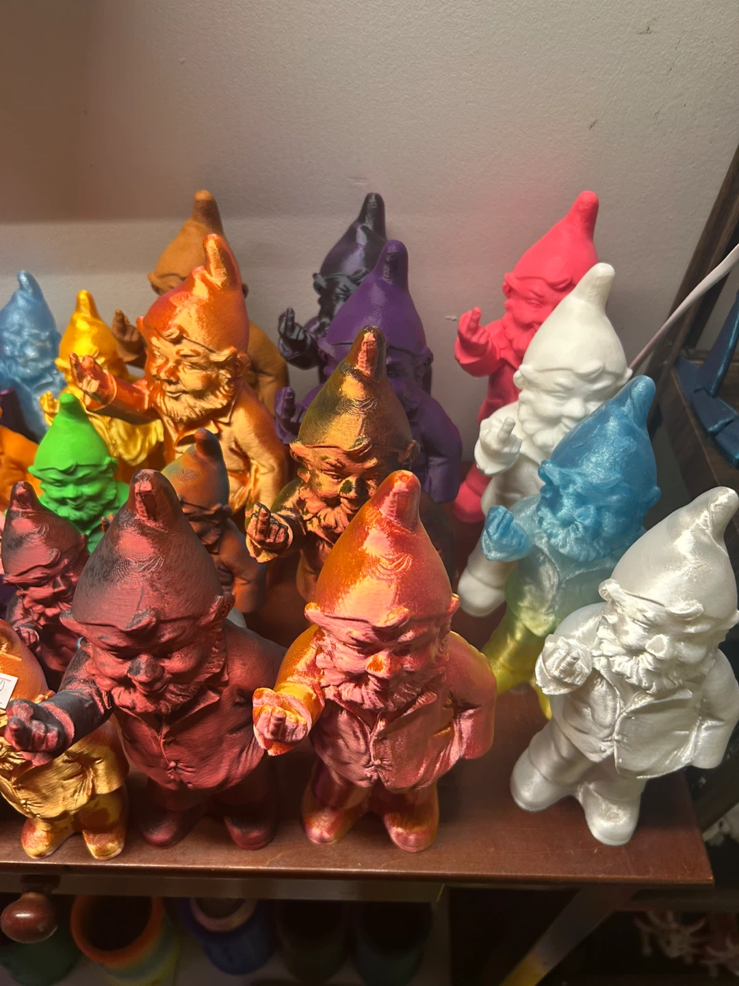 Assorted Colourful Garden Gnomes - photo 3