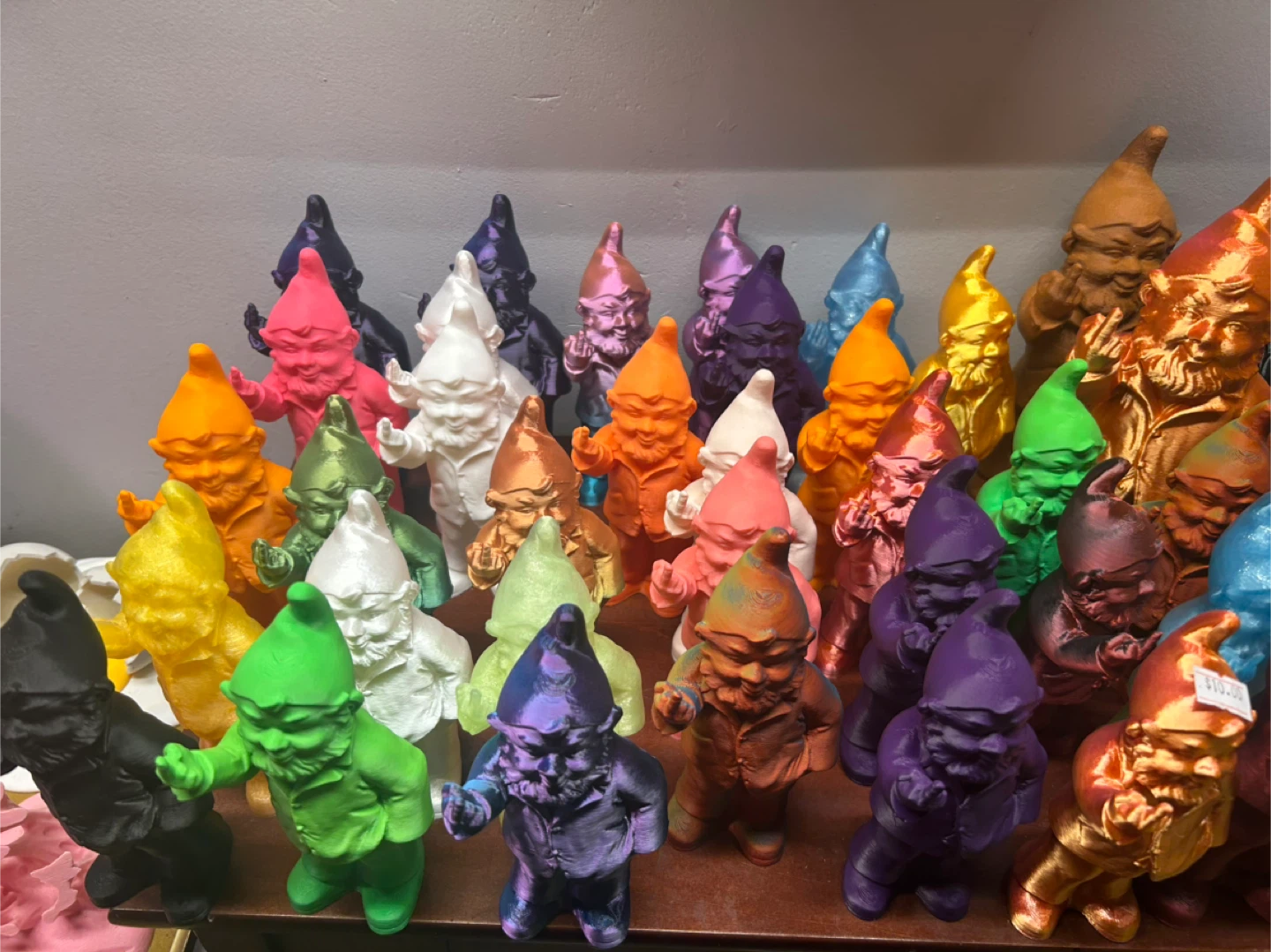 Assorted Colourful Garden Gnomes