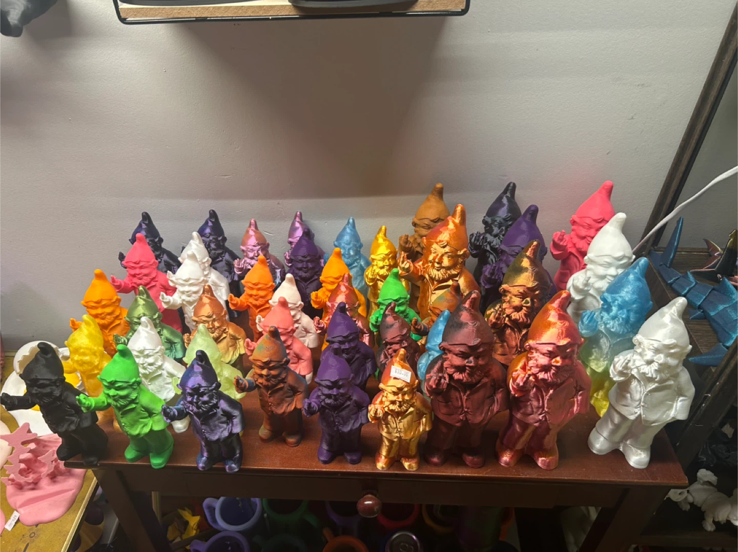 Assorted Colourful Garden Gnomes - photo 2