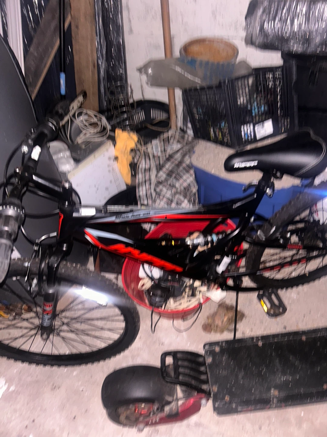 Shockwave Bike - Black and Red