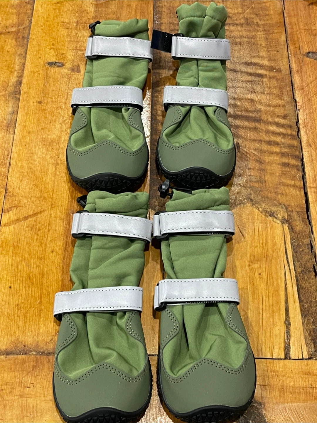 Spark Paws Flex Shell Waterproof Dog Boots - Green