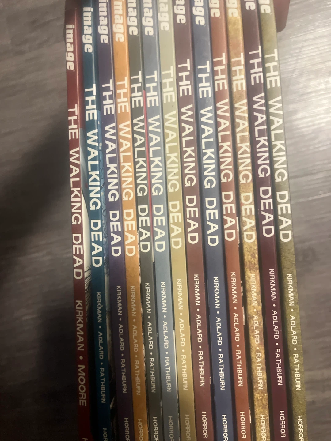 Walking dead comic series