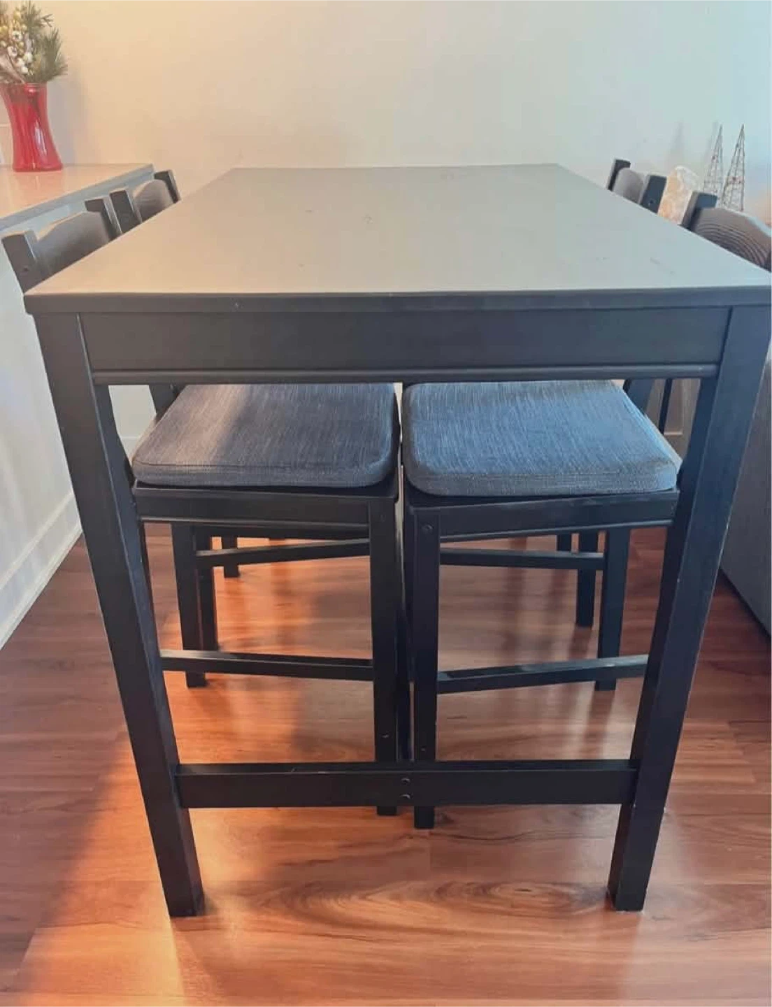 IKEA Bar Table with 4 Chairs - photo 3