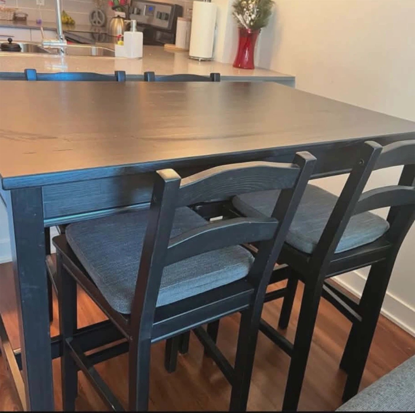 IKEA Bar Table with 4 Chairs - photo 2