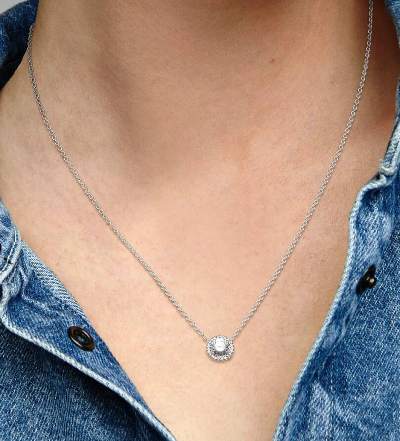 Pandora Halo Necklace