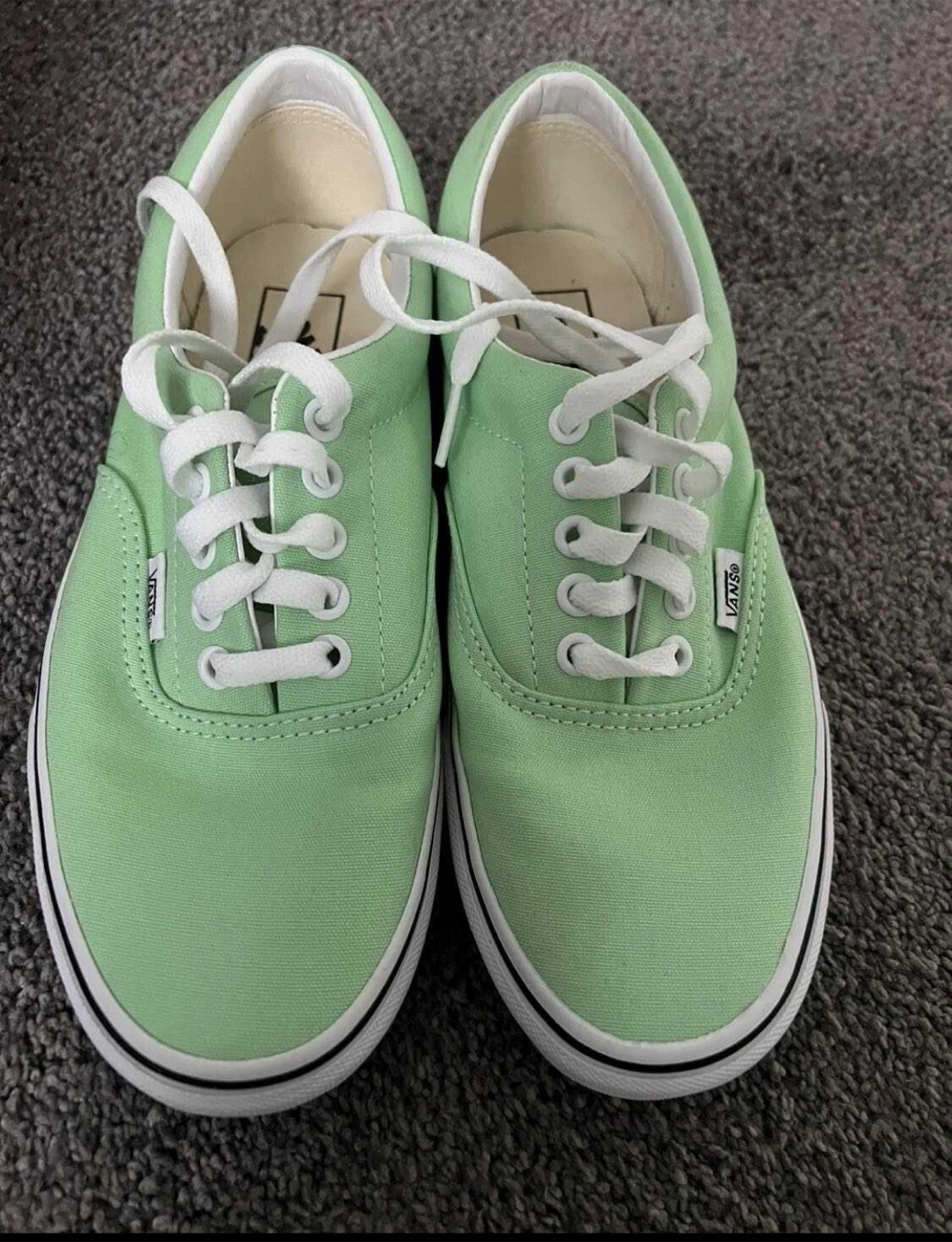 Vans Era Mint Green Shoes 🏆