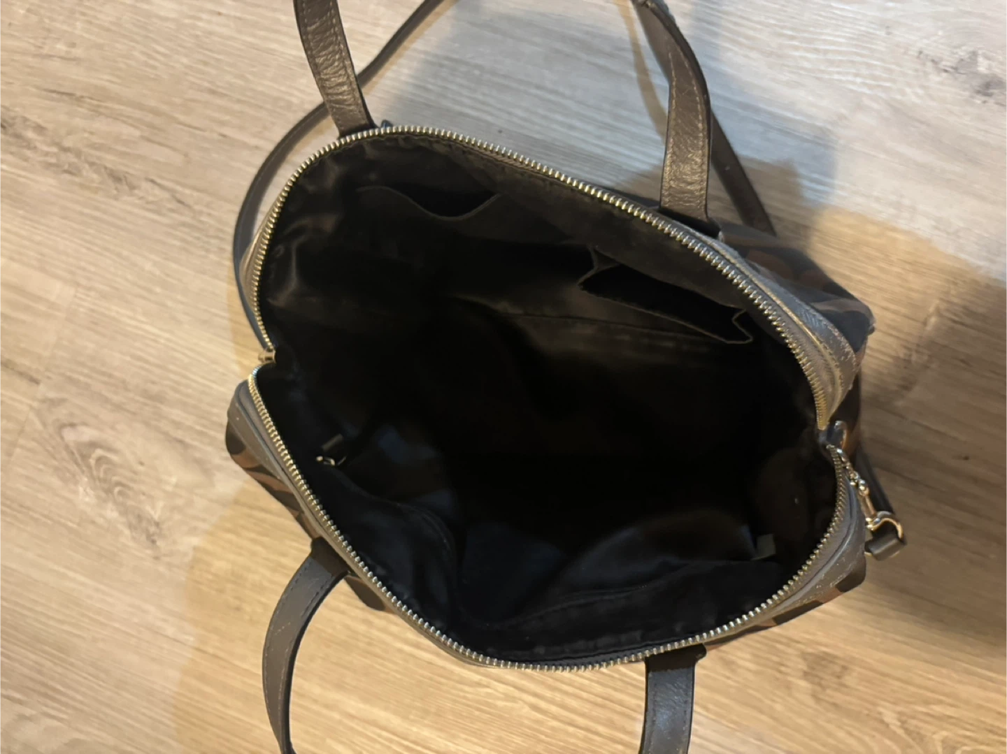 Coach Brown/Black Op Art Satchel Bag - photo 5