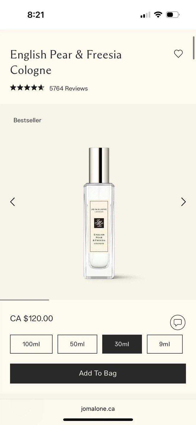 Jo Malone English Pear & Freesia Cologne 30ml
