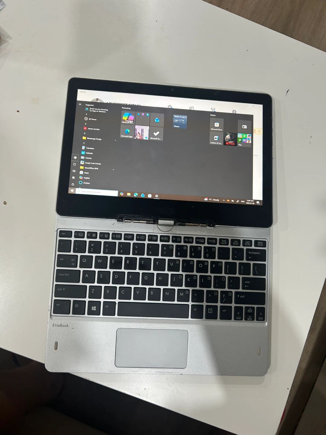 HP EliteBook Revolve 810 G2 Tablet touchscreen laptop - photo 4