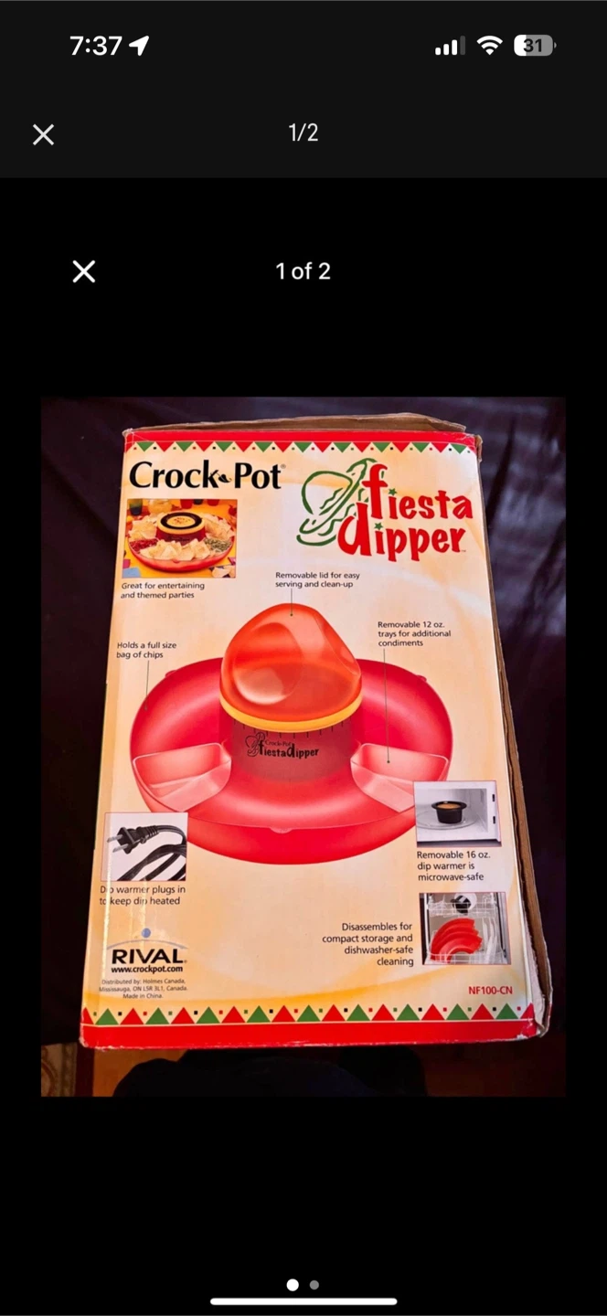 Crock-Pot Fiesta Dipper NF100-CN - photo 2