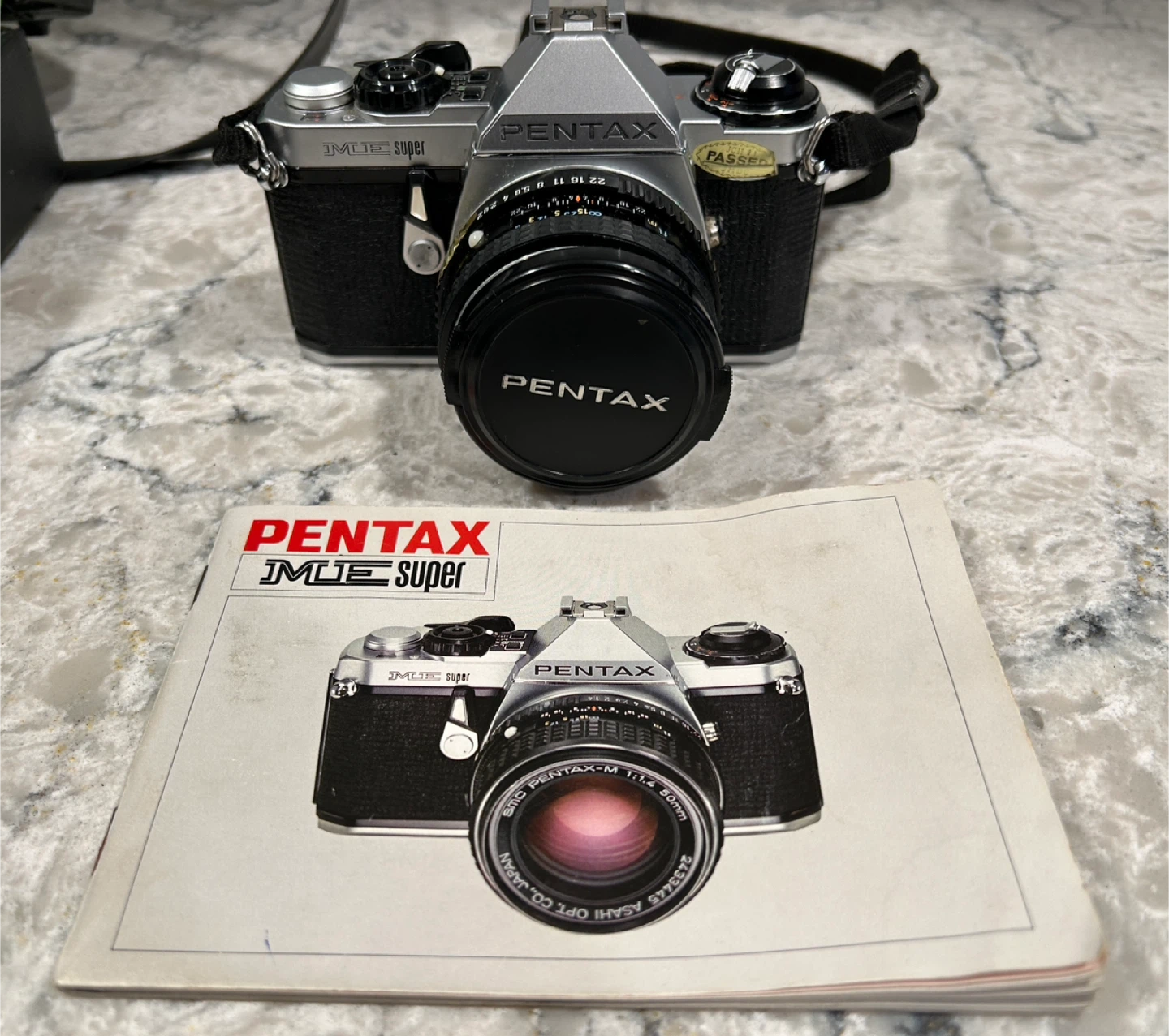 Pentax ME Super Film Camera with SMC Pentax-M 1:2 50mm Lens - photo 2