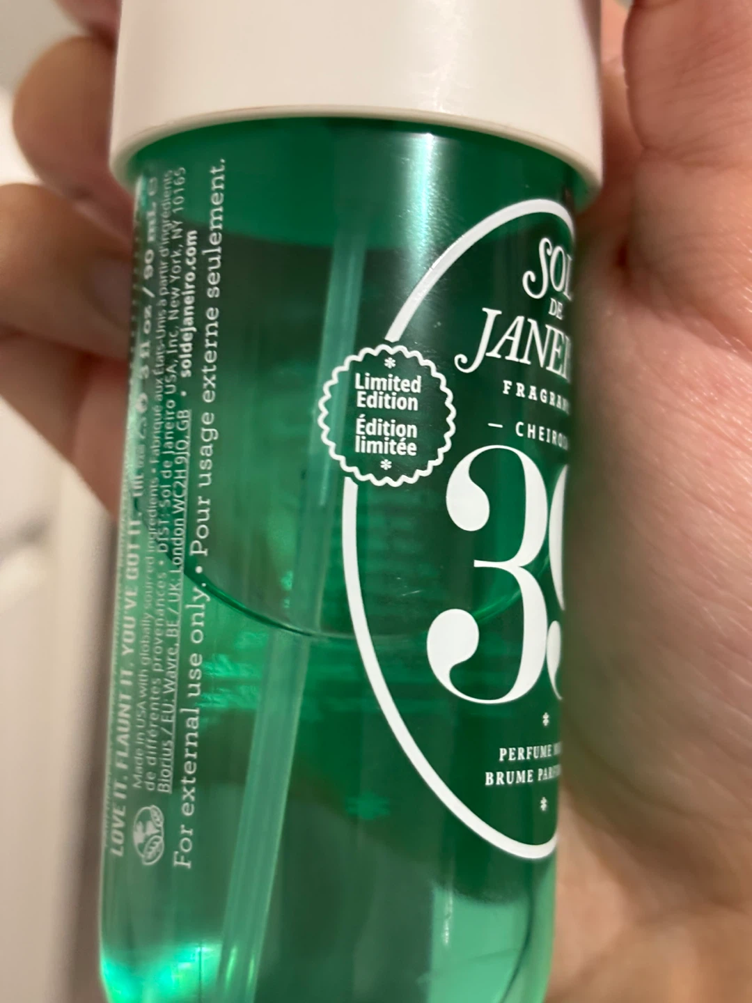 Discontinued Sol de Janeiro Cheirosa '39 Perfume Mist