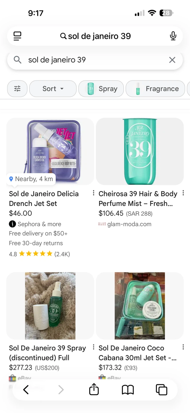 Discontinued Sol de Janeiro Cheirosa '39 Perfume Mist - photo 4