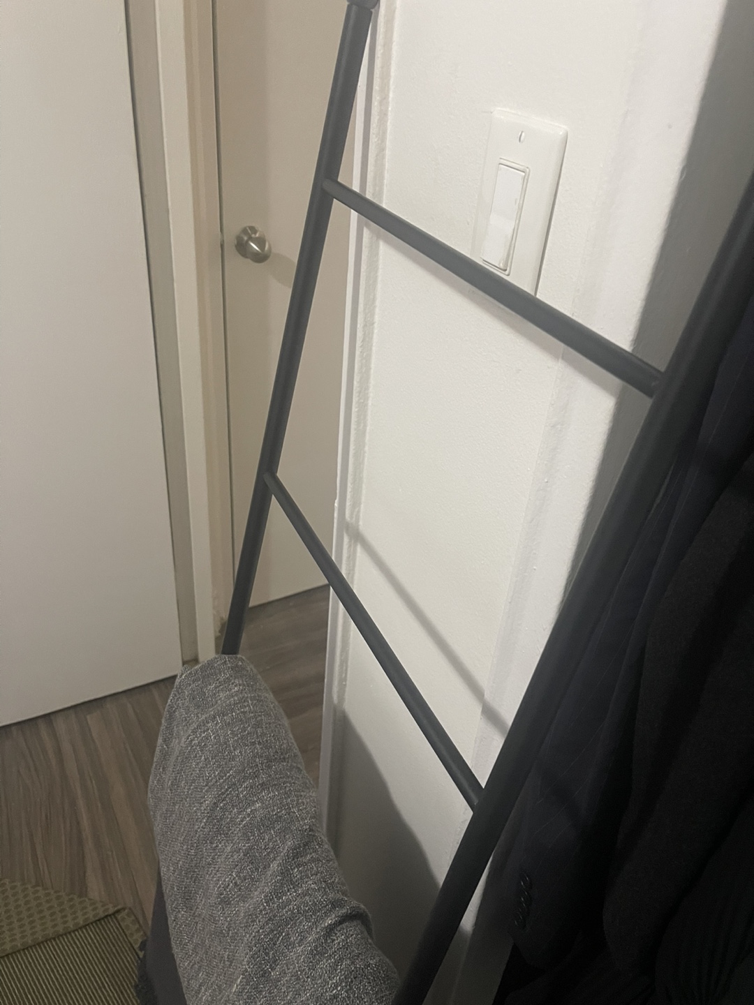Black Metal Blanket Ladder - photo 4