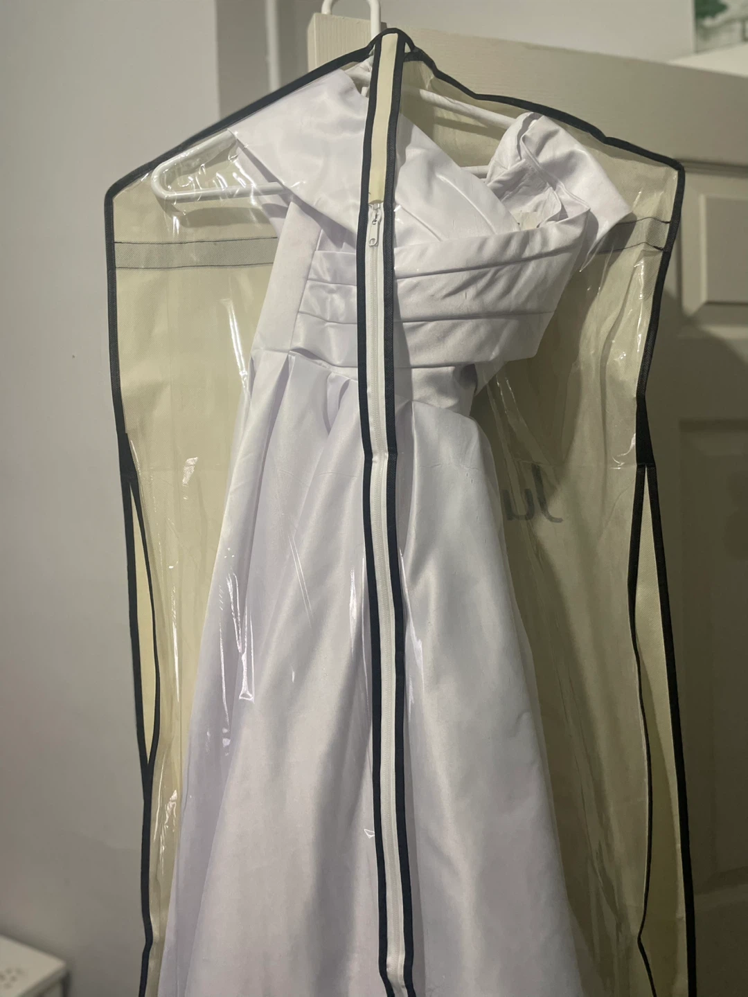 June Bridals White Dress - Size 6 - photo 2
