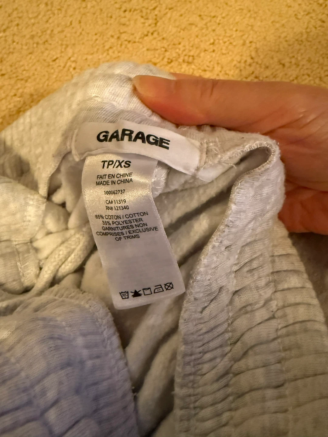 Garage TP/XS Grey Sweatpants - photo 2