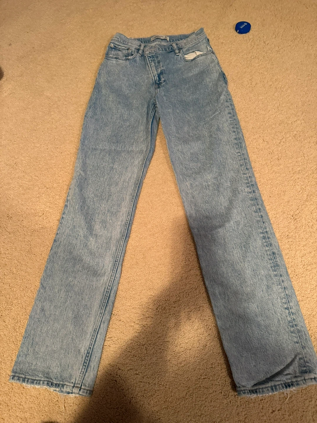 Abercrombie & Fitch Straight Ultra High Rise Jeans - Size 26