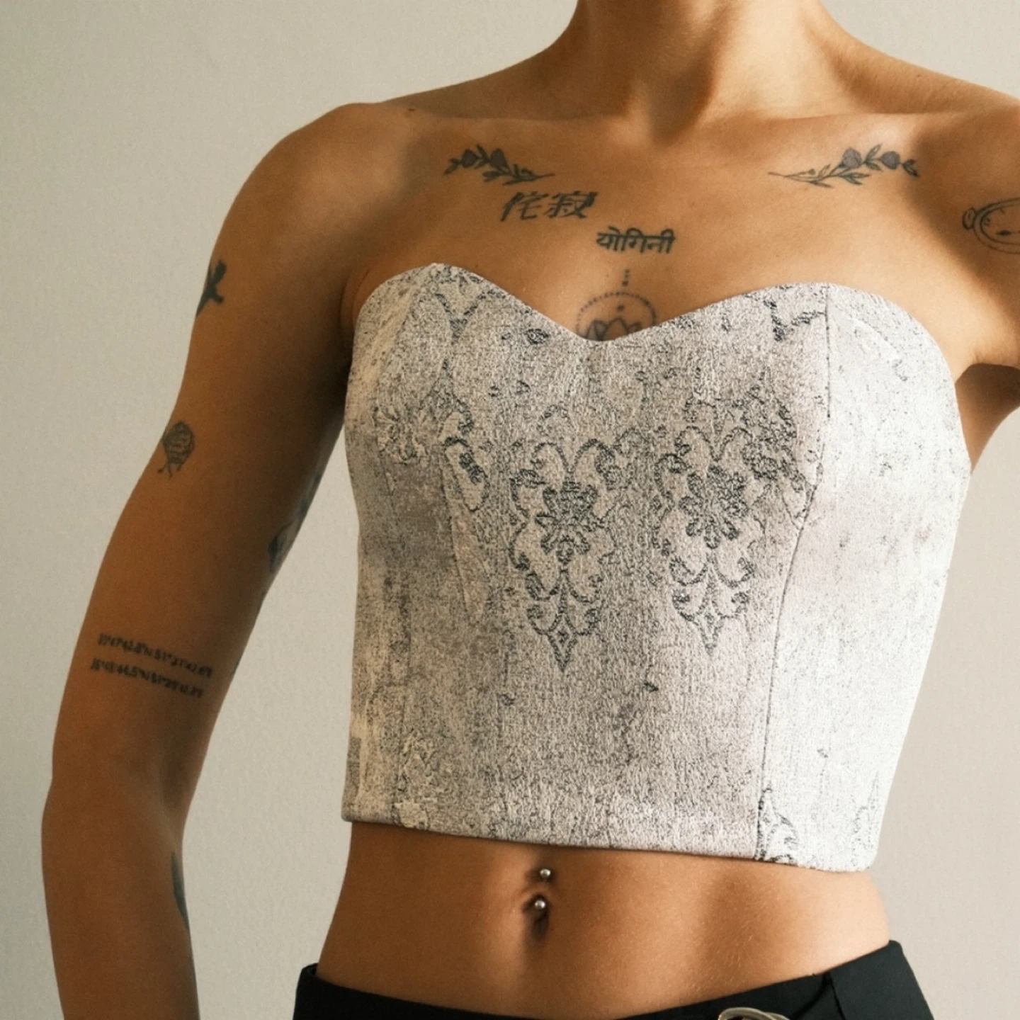Elegant Corset Top- New- Size S and M