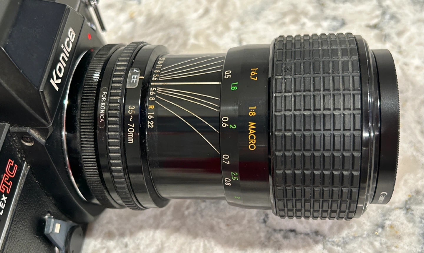 Konica Autoreflex TC with Sigma Zoom Master Lens - photo 4