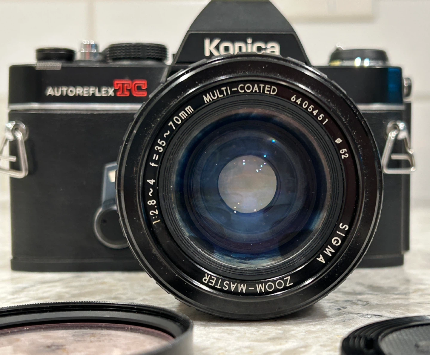 Konica Autoreflex TC with Sigma Zoom Master Lens - photo 3