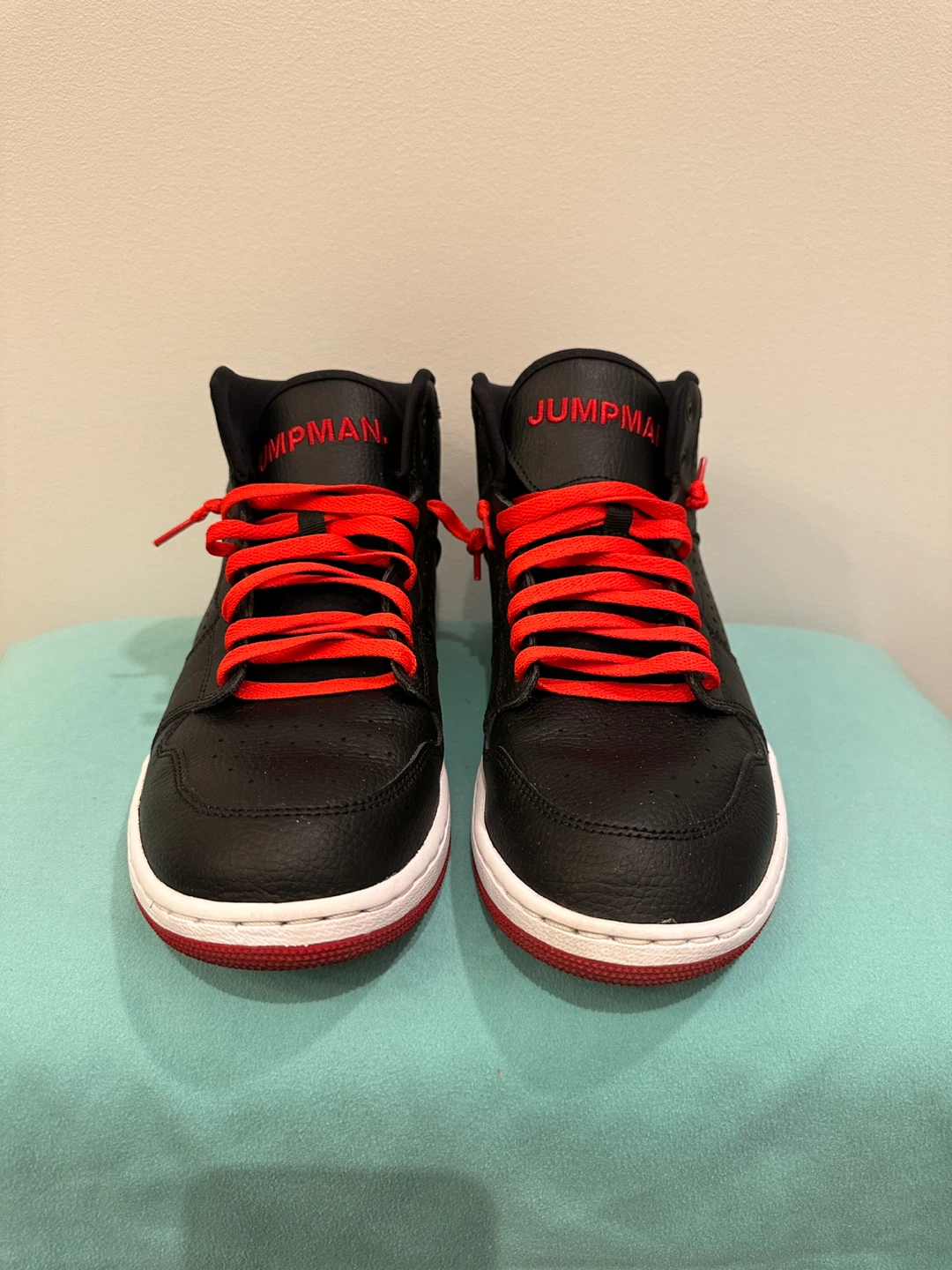 Nike Jordan Jumpman High Black/Red, US 9.5 - photo 2