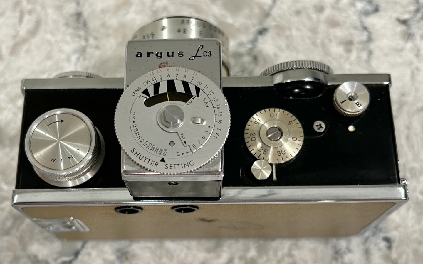 Argus C3 Matchmatic 35mm Vintage Camera w/ 50mm f3.5 Cintar Lens - photo 3