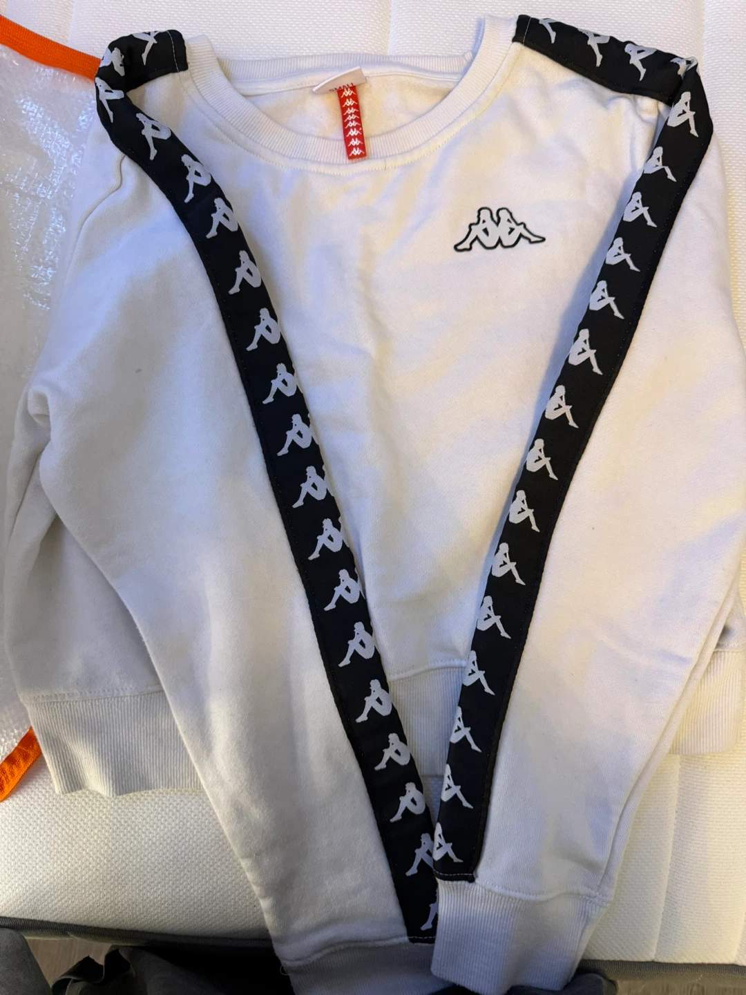 Kappa White crop Sweatshirt - photo 2
