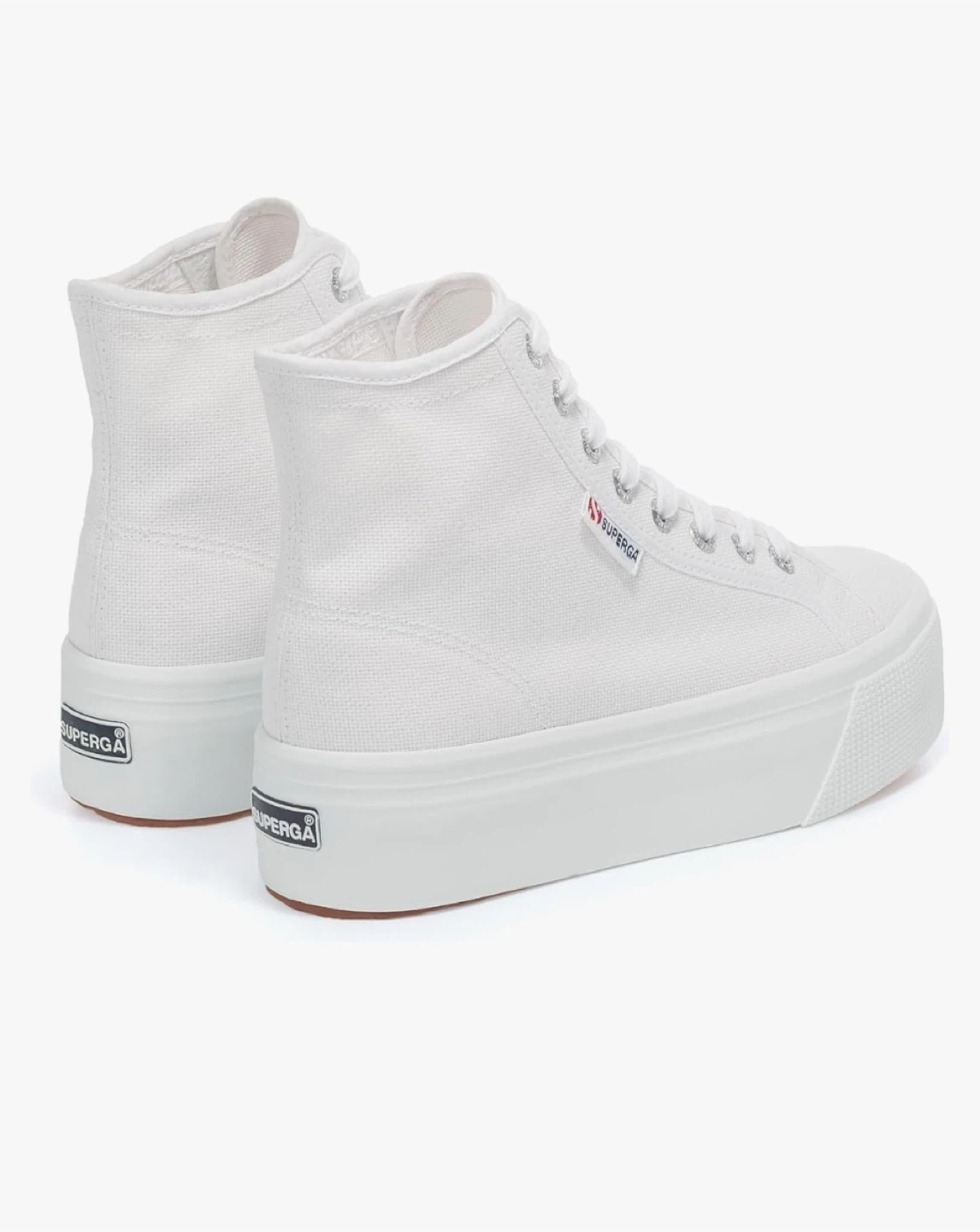 Superga 2708 High Top Platform Sneakers  Sz 8.5 - photo 3