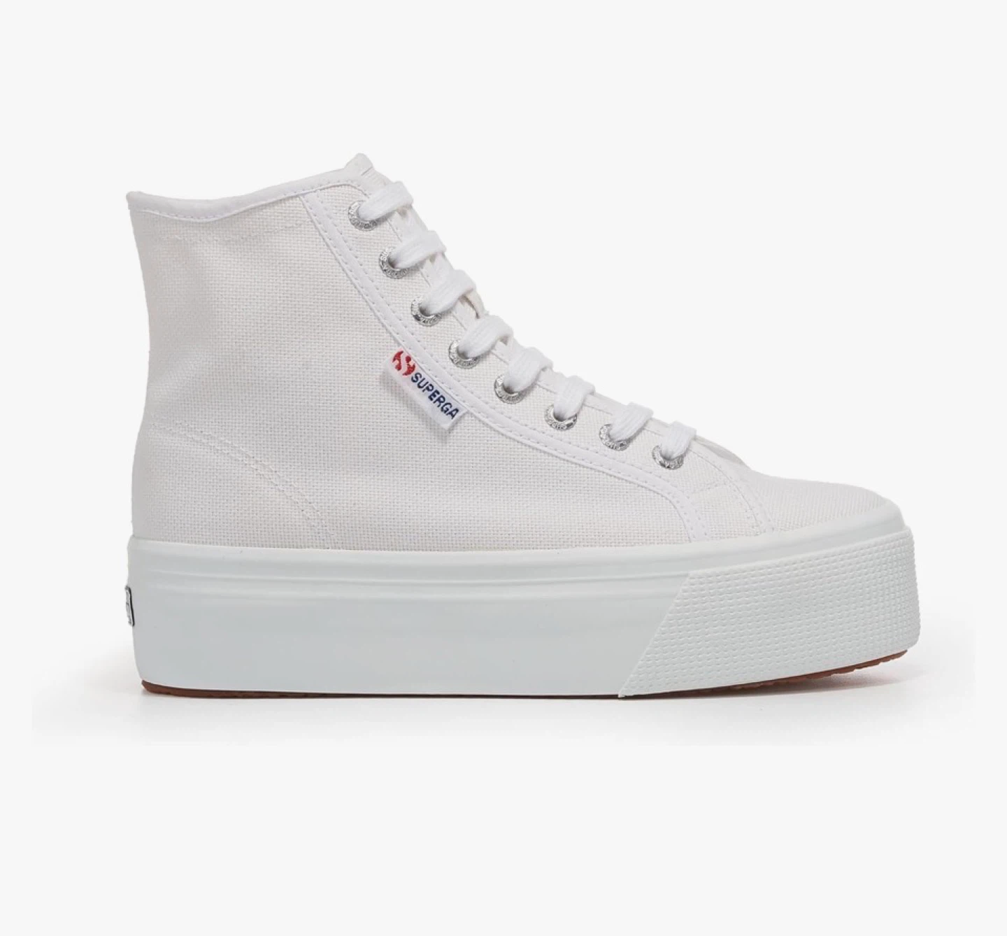 Superga 2708 High Top Platform Sneakers  Sz 8.5