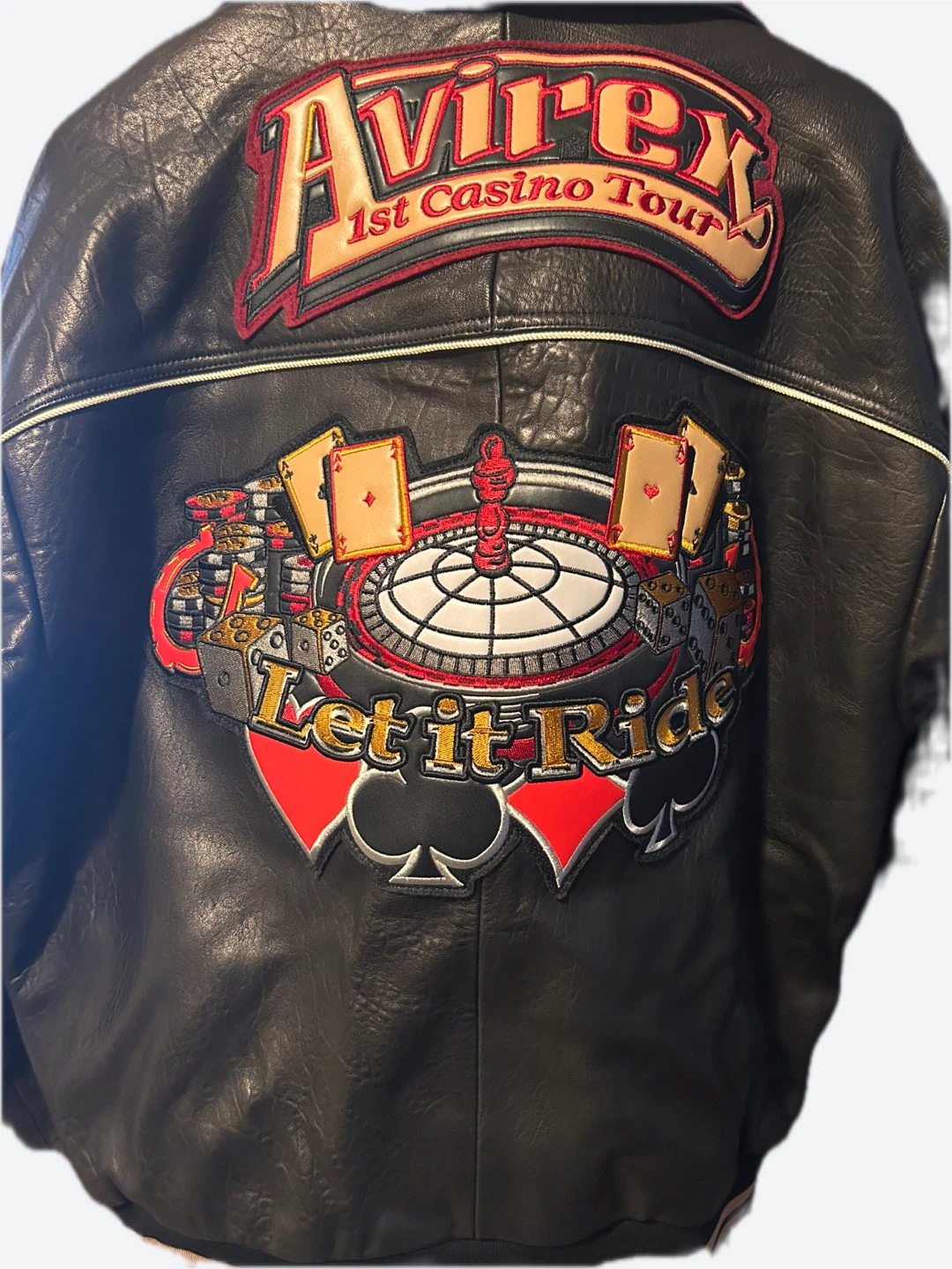 Avirex Leather Jacket - Casino Tour Edition - photo 2