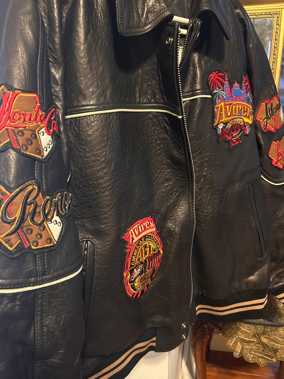 Avirex Leather Jacket - Casino Tour Edition - photo 4