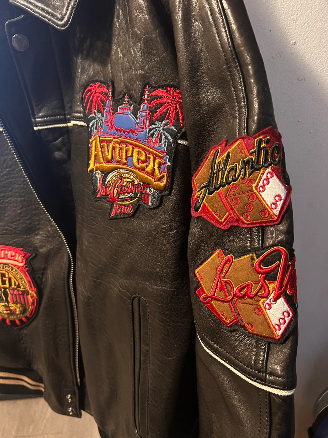 Avirex Leather Jacket - Casino Tour Edition - photo 3