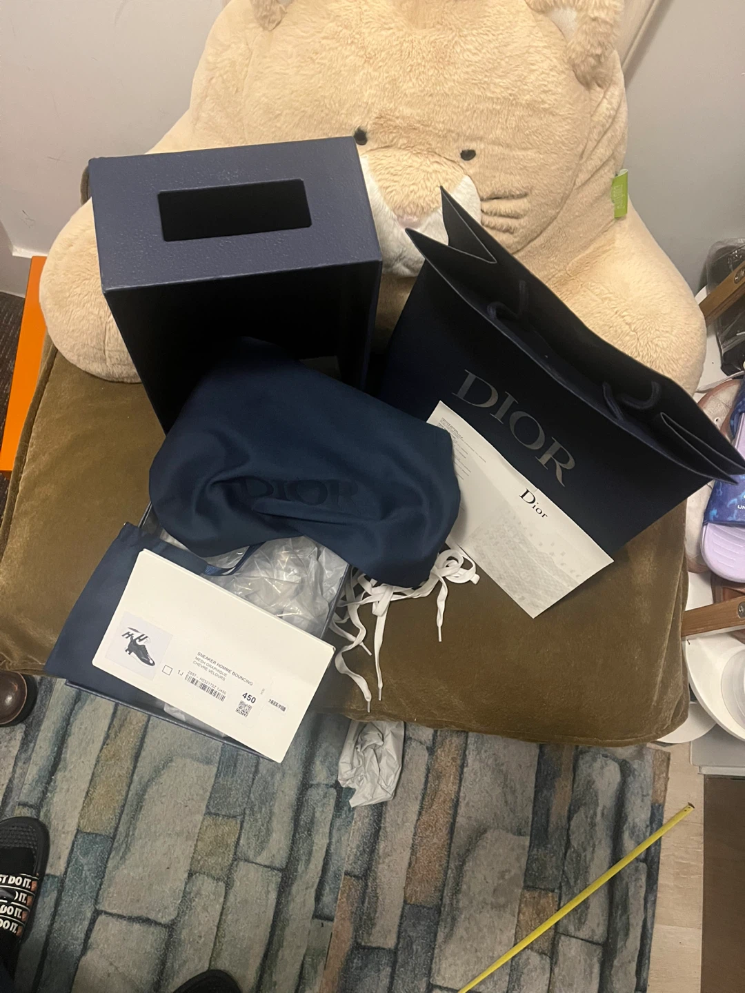 ⸻  Dior Shoe Box – Complete Original Packaging Set (Empty) - photo 3