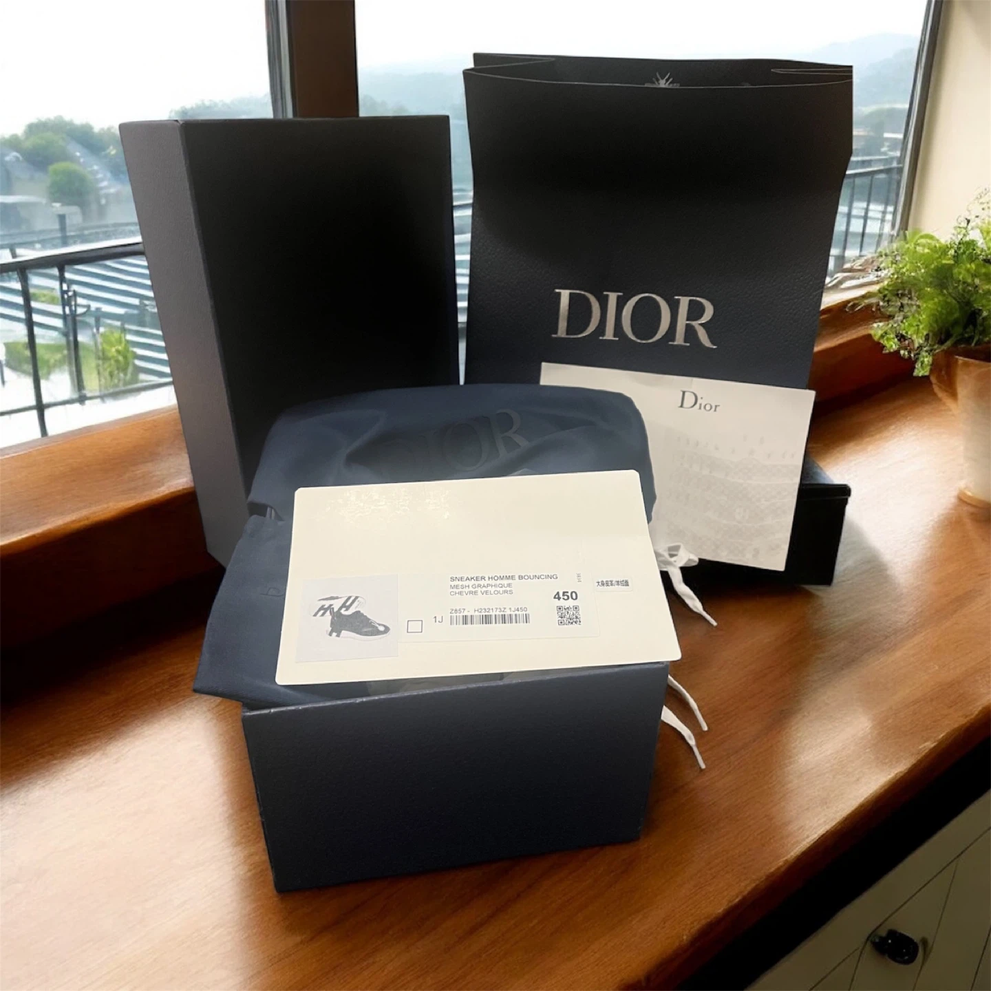 ⸻  Dior Shoe Box – Complete Original Packaging Set (Empty)