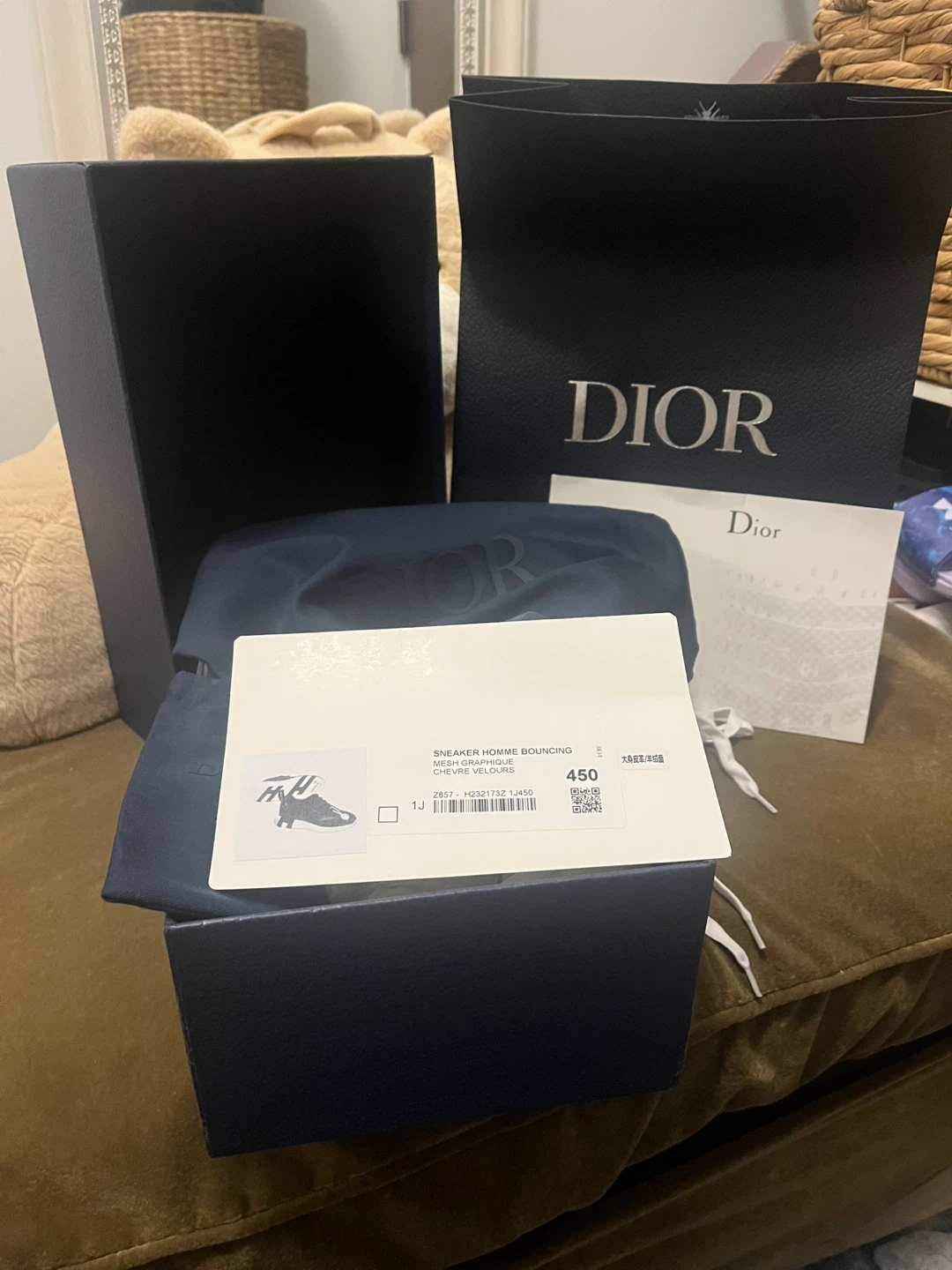 ⸻  Dior Shoe Box – Complete Original Packaging Set (Empty) - photo 2