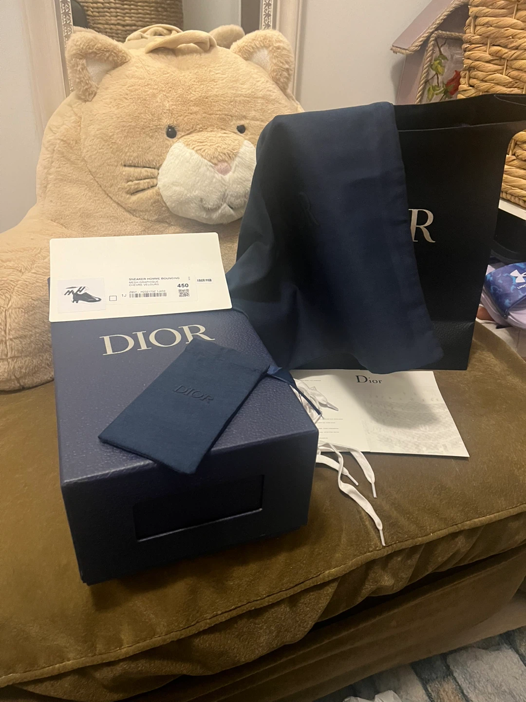 ⸻  Dior Shoe Box – Complete Original Packaging Set (Empty) - photo 4