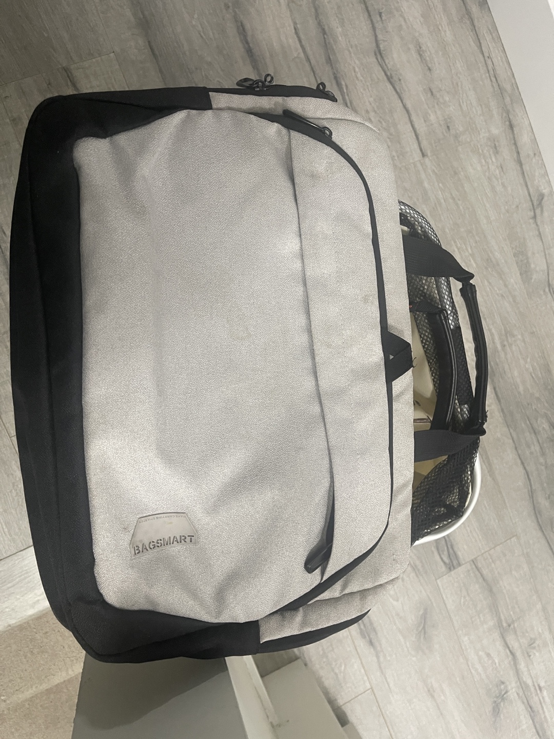 BAGSMART Grey Laptop Backpack