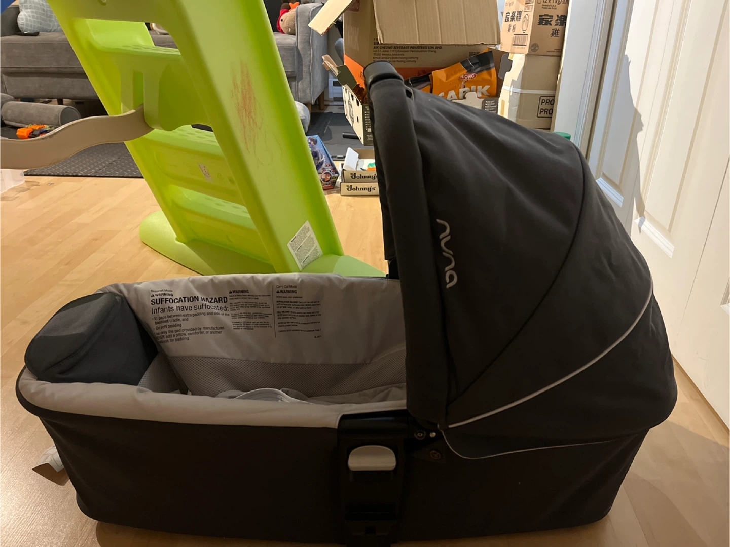 Nuna Bassinet - Grey 🥕