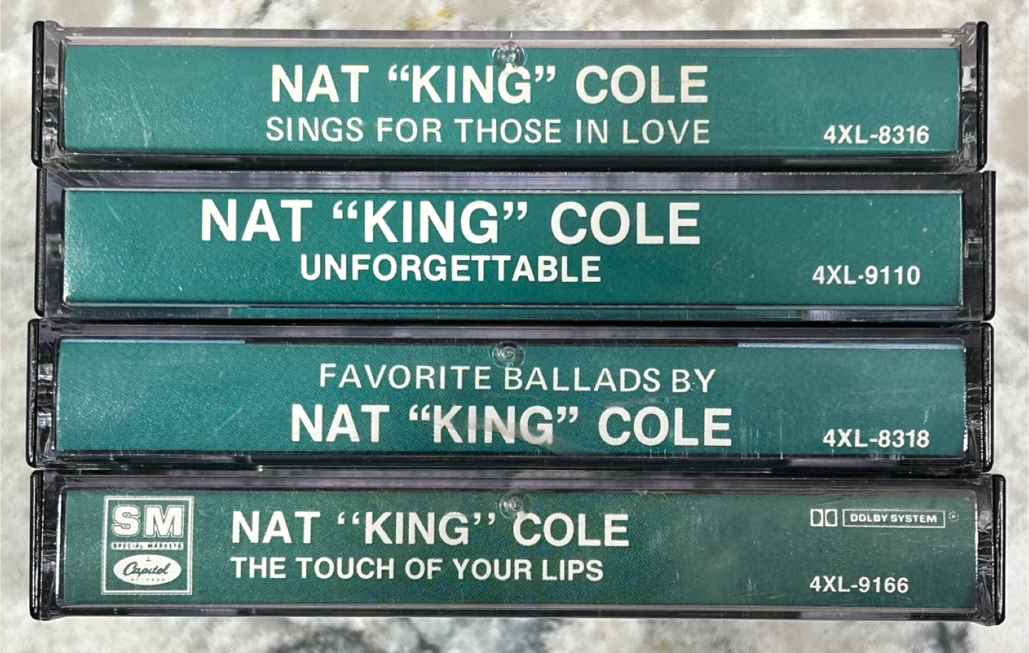Nat King Cole Cassette Tapes - Lot of 4 - photo 2