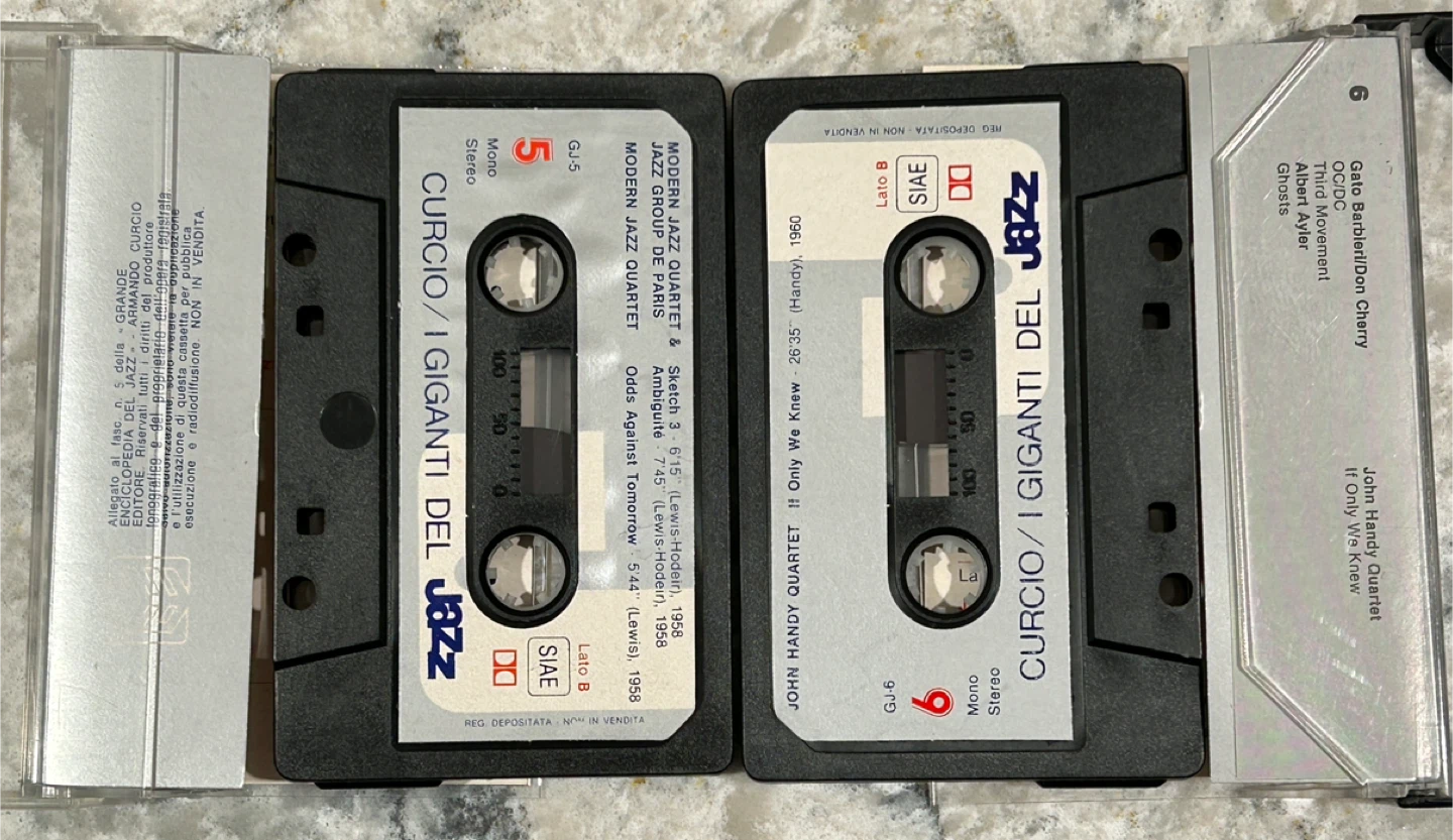 I Giganti Del Jazz Cassette Tapes - Modern Jazz Quartet & More - photo 4