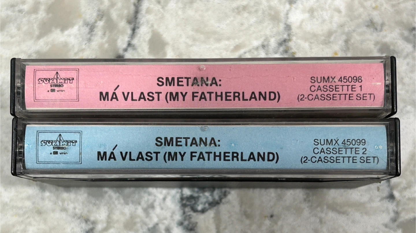 Smetana Má Vlast (My Fatherland) Cassette Set - photo 2