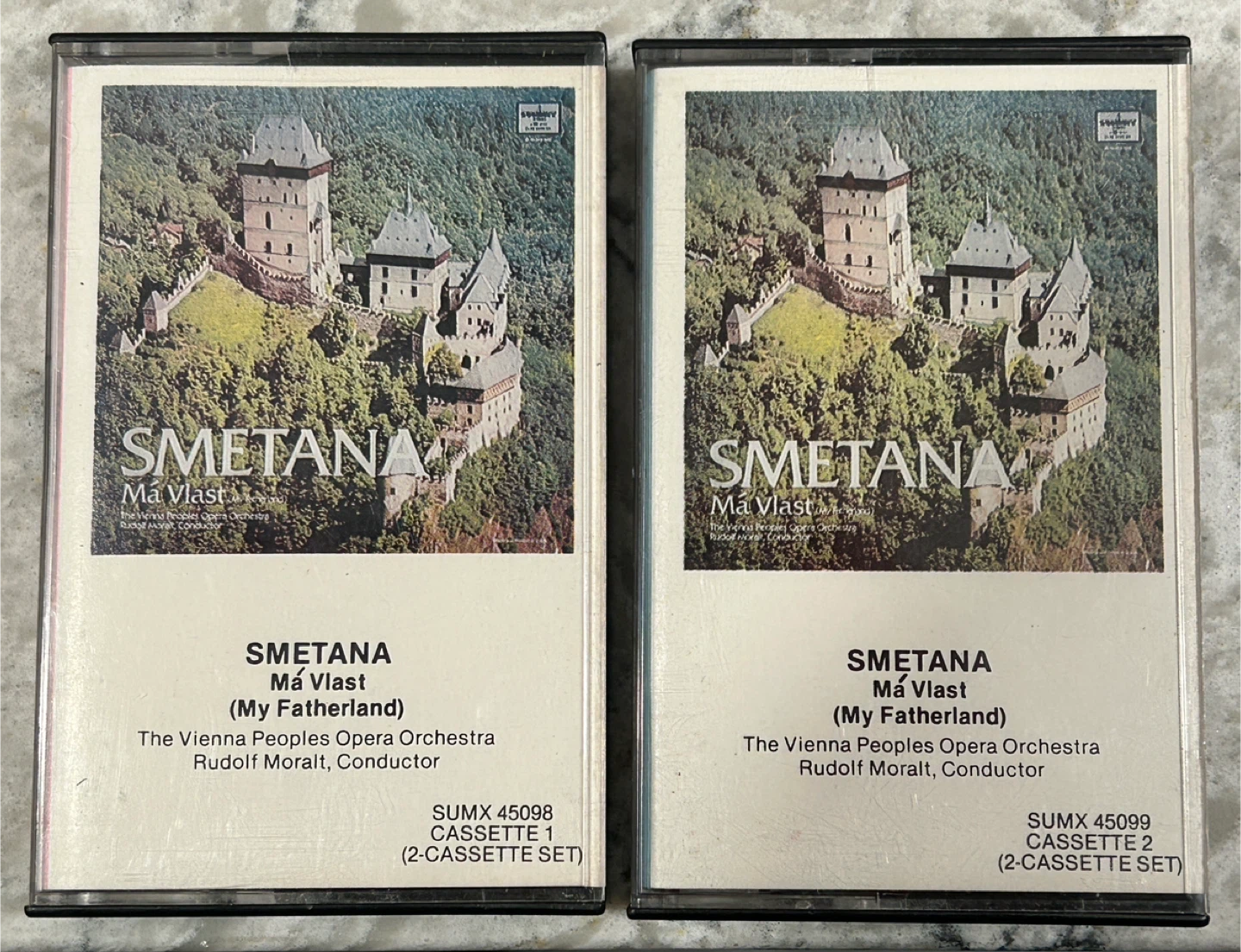 Smetana Má Vlast (My Fatherland) Cassette Set