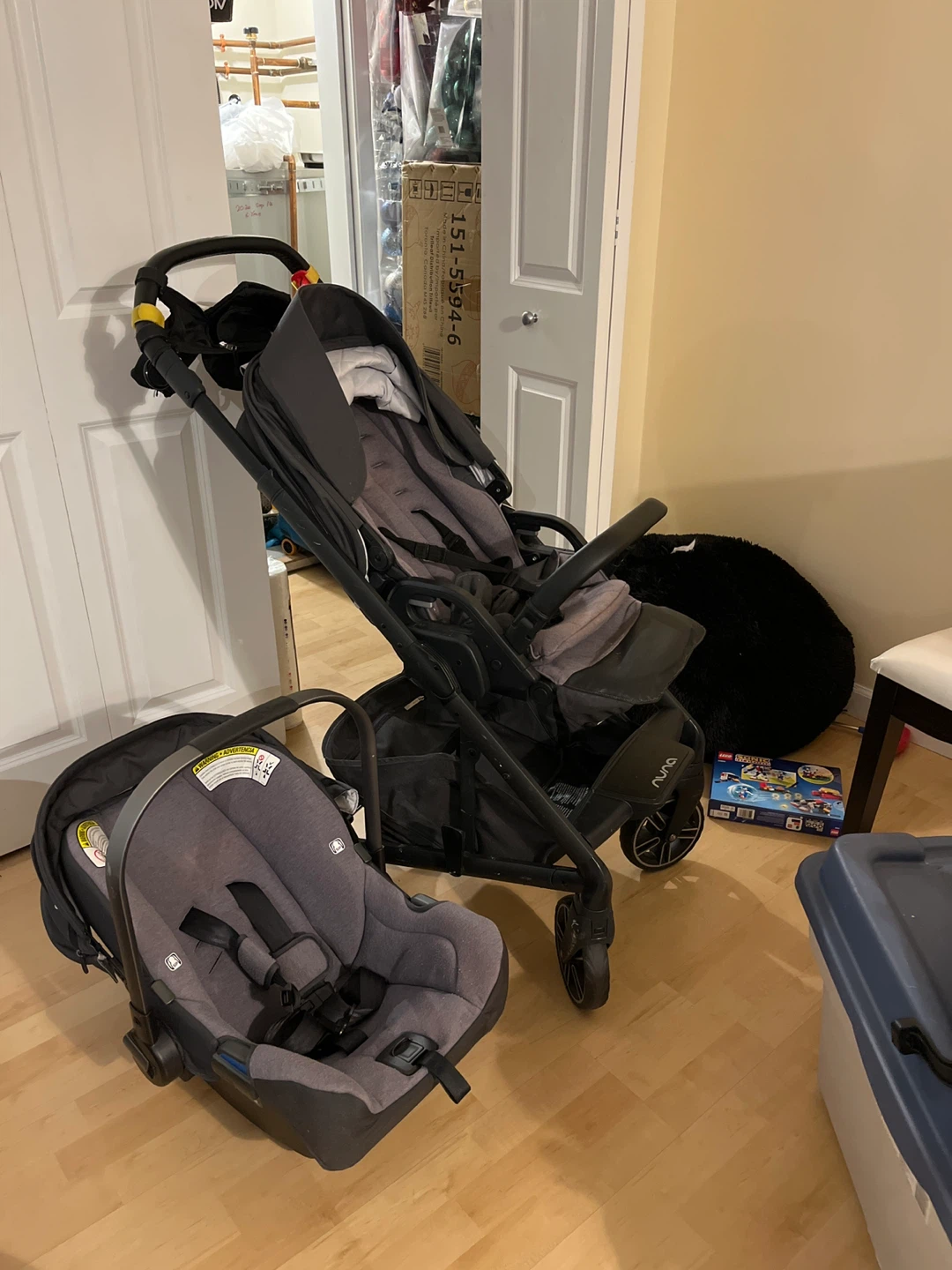 Nuna Mixx Stroller & Pipa Car Seat - Black