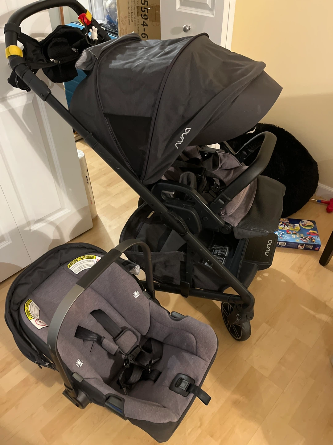 Nuna Mixx Stroller & Pipa Car Seat - Black - photo 2